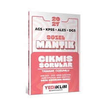 2027 Yediiklim 2027 Kpss Meb-ags Ales Dgs Sözel Mantık Çıkmış Sorular Çözümlü