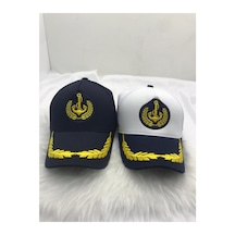 Unisex Kaptan 2'Li Takım Şapka