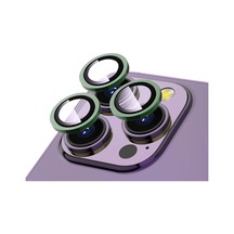 Noktaks - iPhone Uyumlu 13 Pro Max - Kamera Lens Koruyucu Safir Parmak İzi Bırakmayan Anti-reflective Cl-12 - Yeşil