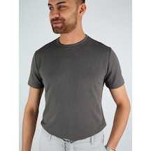 Coonles Ütü Gerektirmeyen Bürümcük Haki Tshirt Haki