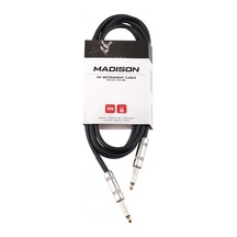 Madison Mıc002-3m-bk Gitar Kablosu 3m Siyah Pratik Ev Ve Stüd