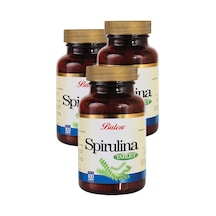 3 Kutu Balen Spirulina Tablet 100 x 740 MG Yosun Alg Sipirulina