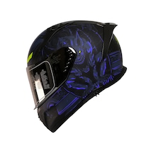Mts Prohelmet 801 Mision Blue Mavi-siyah