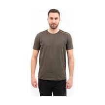 Outdoor T-shirt Günlük Pamuklu Basic Erkek Basetı03 Haki