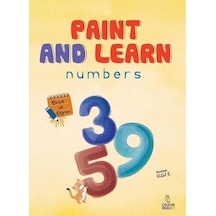 Paint and Learn: Numbers - Boya ve Öğren- Otantik Kitap
