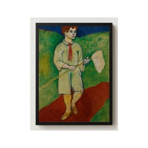 Modern Sanat Matisse Kelebek Ağlı Çocuk Çerçevesiz Poster 21x30 Cm A4 Tablo Modern Sanat
