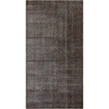 Bohem Vintage El Yapımı Eskitme Yün Ipek Pers Kilim Eskitme Halı - 097x184 Cm 9902