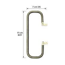 Mini Tost Makinesi Rezistansı 17 Cm Boy, 7 Cm En Gri