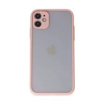 Newface Apple İphone 11 Kılıf Montreal Silikon Kapak - Pembe