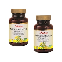2 Adet- Balen Sarı Kantaron (St. John's Wort) Kapsül - 60 X 375 MG