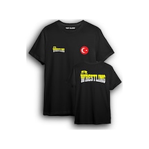 Top Glory Western Güreş Milli Takım Tişörtü Wrestling T-shirt Wrsl9102 Siyah
