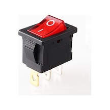 3 Pin Anahtar Ledli Kcd1 Rocker Switch Mini Buton On / Off