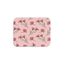 Çiçek Desenli Renkli Ergonomik Mouse Pad Kaymaz Taban Ev Ve Ofis Kullanımı Fare Altlığı Mousepad Pembe