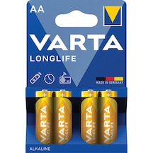 Varta Longlife Alkalin 4'lü Kalem Pil