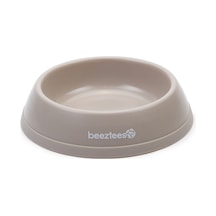 Beeztees Kedi Mama Su Kabı, Plastik, Bej 14,5cm