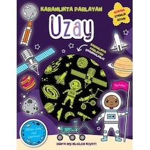 Karanlıkta Parlayan Kitaplar - Uzay Parlayan Çıkartmalar - Aıaı-867109