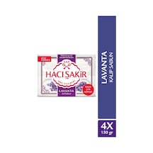 Hacı Şakir Lavanta Saf Kalıp Sabun 4 x 150 G