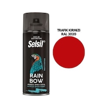 Selsil Sprey Boya Ral 3020 Trafik Kırmızı 400 Ml