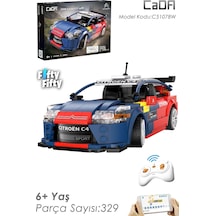 Cada Citroen C4 Wrc Uzaktan Kumandalı -c51078w 329 Parça Oyuncak Yapım Seti