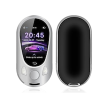 Smart Key Akıllı Araç Anahtarı Tk988 Gümüş Dokunmatik Ekranlı Uzaktan Kumanda Smart Display Key Universal Araba Anahtarı