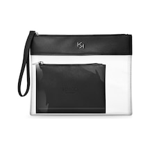 Kiko Makyaj Çantası Transparent Beauty Case 001 Black