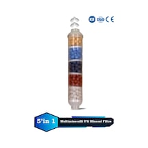 Sumarkt Tüm Su Arıtma Cihazlarına Uyumlu Yüksek Multi Mineral İçerikli Nsf Belgeli 5'li Mineral Filtre