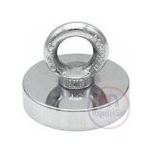 Ø90 Mm Neodimyum Deniz Mıknatısı - 200 Kg Taşıma Gücü