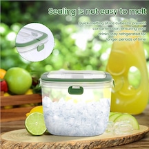 Jialan Buz Kovası Kapaklı Ve Tong Mühürlü Buz Kovası Konteyner Yeşil