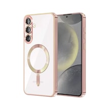 Newface Samsung Galaxy S26 Plus Kross Magneticsafe Kapak - Rose Pembe