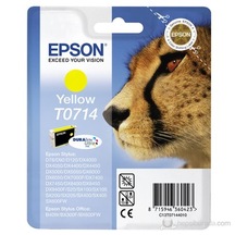 Epson T0714 Sarı Mürekkep Kartuş D78/Dx4050/Dx5050/Dx6050/Dx7000