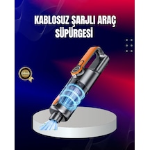 Lvsqvr Taşınabilir Şarjlı El Süpürgesi Çok Yönlü Temizlik 5 Başlıklı NumaratörÇok Renkli