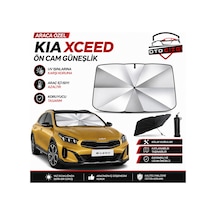 Kia Xceed Şemsiye Tip Ön Cam Güneşliği Katlanabilir Uv Korumalı Araç Cam Güneşlik