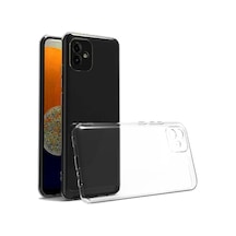 Samsung Galaxy Uyumlu A05 Kılıf Lüx Şeffaf Silikon Bz8683140659868