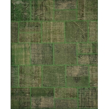 Patchwork El Dokuma Anadolu Halısı – Spring (425347450) Gri