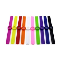 Vkemall Silikon Sivrisinek Kovucu Bileklik, Sivrisinek Kovucu Bileklik, Açık Hava Spor Bilekliği Rastgele Renklerde 10 Adet