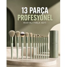 Profesyonel Makyaj Fırça Seti 13 Parça Yumuşak Kıllı Fırça Seti Far Fırçası 10778281