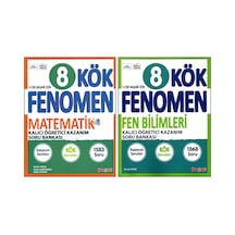 Fenomen 8. Sınıf Lgs Matematik+fen Bilimleri Kök Soru Bankası 2 Kitap