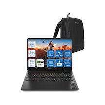 HP Omen Slim 16-AN0000NT BQ3Z2EAF48 Ultra 9-285H 96 GB 8 TB SSD 8 GB RTX5060 16" Dos Dizüstü Bilgisayar + Zetta Çanta