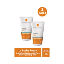 La Roche Posay Anthelios Uvmune 400 Face Body Hydrating Milk 150 Ml 2 Adet