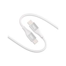 Bix BXSC1CC 60 W Type-C to Type-C 1.2 M Silikon Şarj ve Data Kablosu