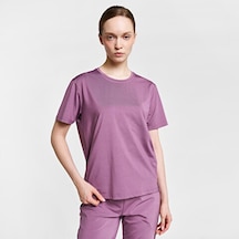 Lescon Kadın Antrenman Kısa Kol T-shirt 26b-2067 Vıolet