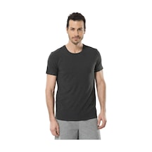 Cacharel 1331 O Yaka Kısa Kollu Erkek T-shirt - Antrasit Melanj Antrasit Melanj