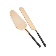 The Mia Dark Pasta Servis Takımı 2 Parça