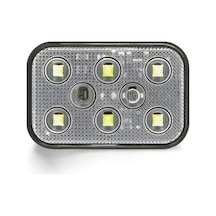 Sbdf6w 10v-30v Dikdörtgen Beyaz Led Lamba Off Road , Tekne , Karavan , Kamp