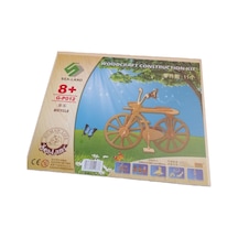 Sea-land Ahşap Bisiklet 3d Maket Yapım Seti - G-p012 Woodcraft Construction Kit