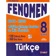 Fenomen 8.sınıf Lgs Türkçe Çıkmış Sorular