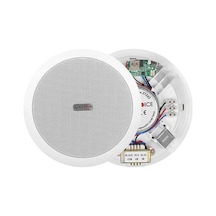 Hubrendy Sh Magicvoice Tpı-351 6" 16 Cm Hat Trafolu Alçıpan/asma Tavan Tipi Hoparlör 6w Rms - Mp3