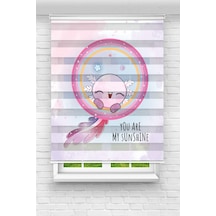 Perdeoutlet38 Baskılı Renkli Sevimli Dost Dijital Baskılı Zebra Perde-cocuk Odası-stor Perde Model:pz-2525 Çok Renkli