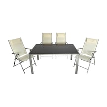Koçtaş Miami 4 Kişilik Metal Yemek Seti
