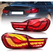 Bmw F33 4.seri 2014-2020 Kırmızı Dragon Gts Ledli Arka Stop Lambası